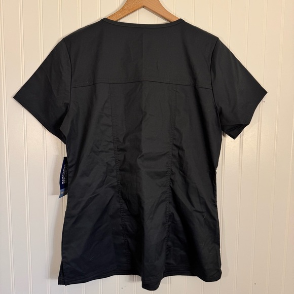 NWT Cherokee Women’s Core Stretch Scrub Top in Pewter Gray Size Medium - Picture 8 of 15